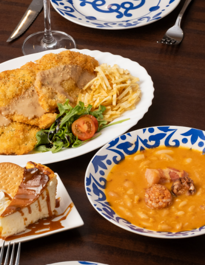 Menú asturiano